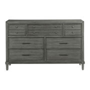Gray finish queen platform bed by Homelegance additional picture 6