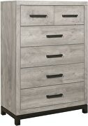 Light gray and gray finish chest by Homelegance additional picture 2
