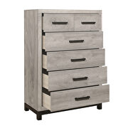 Light gray and gray finish chest by Homelegance additional picture 3