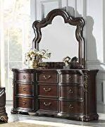 Rich cherry finish dresser by Homelegance additional picture 4