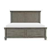 Coffee and antique gray queen bed by Homelegance additional picture 3