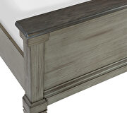 Coffee and antique gray queen bed by Homelegance additional picture 4