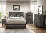 Gray finish modern styling queen bed by Homelegance additional picture 18