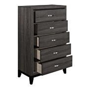 Gray finish modern styling chest by Homelegance additional picture 3