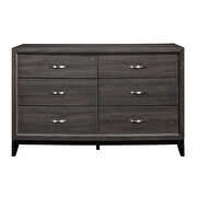 Gray finish modern styling dresser by Homelegance additional picture 2