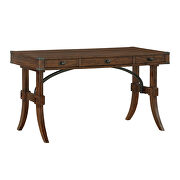 Brown cherry finish writing desk by Homelegance additional picture 2