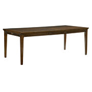 Brown cherry finish separate extension leaf dining table by Homelegance additional picture 6