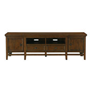 Brown cherry finish TV stand by Homelegance additional picture 6