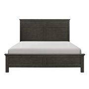 Charcoal gray finish transitional styling queen bed by Homelegance additional picture 3