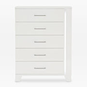 White high gloss finish chest w/ led lighting by Homelegance additional picture 4