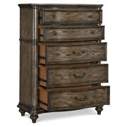 Brown oak finish chest by Homelegance additional picture 2
