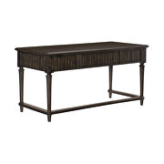 Driftwood charcoal finish writing desk by Homelegance additional picture 4