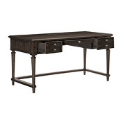Driftwood charcoal finish writing desk by Homelegance additional picture 5