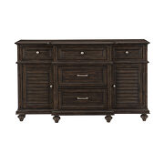 Driftwood charcoal finish buffet & hutch by Homelegance additional picture 6