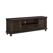 Driftwood charcoal finish TV stand by Homelegance additional picture 2