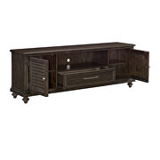 Driftwood charcoal finish TV stand by Homelegance additional picture 3
