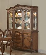 Pecan finish buffet & hutch by Homelegance additional picture 2