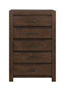 Espresso finish contemporary design chest by Homelegance additional picture 2
