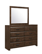 Espresso finish contemporary design eastern king bed by Homelegance additional picture 7