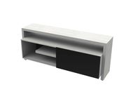 Modern TV-unit in light gray w/ sliding door by Moe's Home Collection additional picture 2
