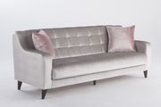 Gray fabric ultra-contemporary living room sofa by Istikbal additional picture 6