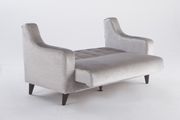 Gray fabric ultra-contemporary living room loveseat by Istikbal additional picture 3