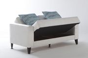 Cream urban modern style storage/sleeper sofa by Istikbal additional picture 11