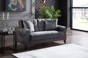 Gray urban modern style storage/sleeper loveseat by Istikbal additional picture 2