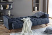 Contemporary stylish blue fabric sofa/w storage by Istikbal additional picture 6