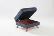 Contemporary stylish blue fabric sofa/w storage by Istikbal additional picture 7