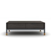 Contemporary slim design solid wood coffee table by J&M additional picture 7
