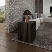 Dark oak contemporary solid wood coffee table by J&M additional picture 2