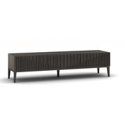 Ultra-contemporary dark espresso solid wood tv unit by J&M additional picture 3