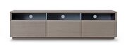 Gray veneer contemporary tv stand by J&M additional picture 2
