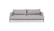 Modern gray fabric sofa bed additional photo 4 of 4