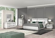 Premium contemporary king bedroom in sleek style by J&M additional picture 7