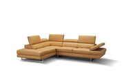 Adjustable armrests compact freesia leather sectional by J&M additional picture 4