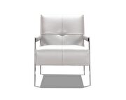 Light gray contemporary accent chair additional photo 2 of 1