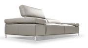 Modern low-profile full leather sofa made in Italy additional photo 2 of 3