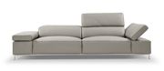 Modern low-profile full leather sofa made in Italy additional photo 4 of 3