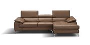 Modern leather sectional sofa w/ adjustable headrests by J&M additional picture 7