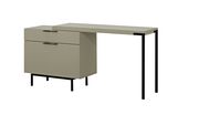 Taupe / gray high gloss desk by J&M additional picture 2