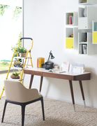 Modern rounded corners office desk by J&M additional picture 2