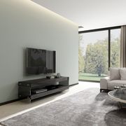 Contemporary gray glass / high gloss tv-unit by J&M additional picture 2
