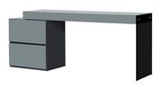 Modern office desk in lacquer gray by J&M additional picture 3