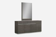Gray / taupe laquer modern bed by J&M additional picture 9