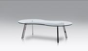 Occasional glass top / metal base coffee table additional photo 2 of 2