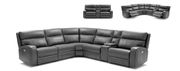 6pcs motion leather sectional sofa by J&M additional picture 2