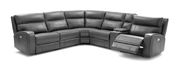 6pcs motion leather sectional sofa by J&M additional picture 3