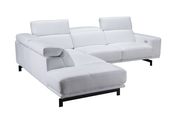Modern snow white eather sectional by J&M additional picture 2